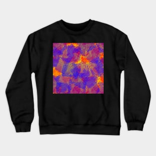 Layers of Primary Colors Abstract Crewneck Sweatshirt